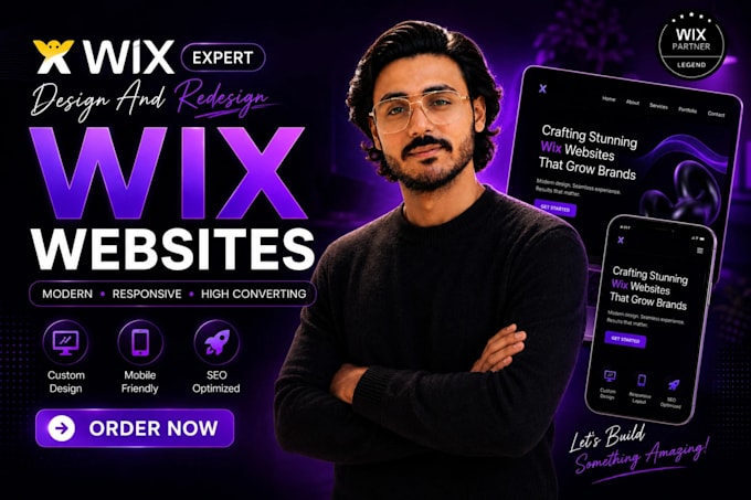 do wix website redesign, wix website design, redesign wix website, wix website