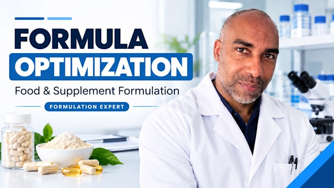 optimize, improve and reformulate your supplement formula
