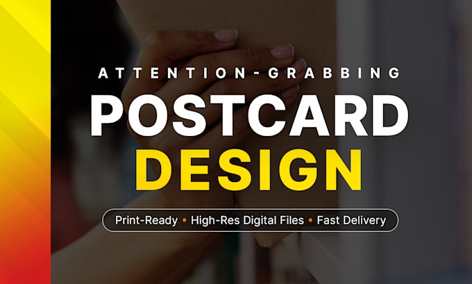 design a postcard, mailer, or rack card