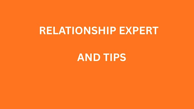be your relationship expert