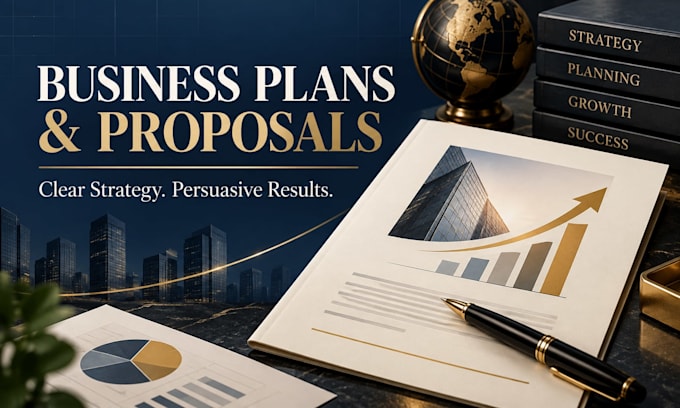 write a professional business proposal or project proposal