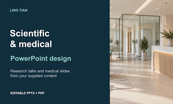 design scientific and medical powerpoint presentations