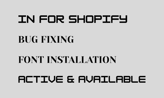 do shopify font installation shopify store expert