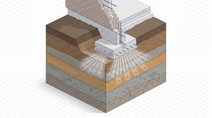 geotechnical, soil investigation, foundation design, soil report slope stability