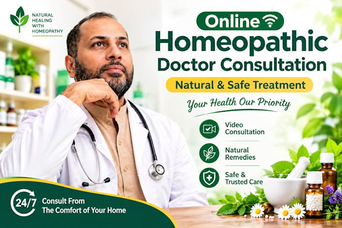 provide you online homeopathic consultation