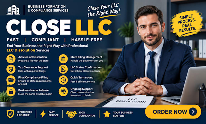 dissolve your US llc with professional closure support