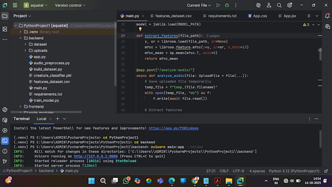 fix python bugs ans errors