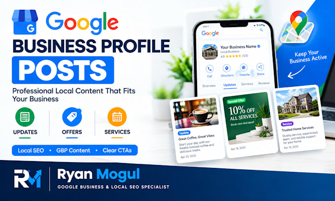create engaging google business post for local SEO