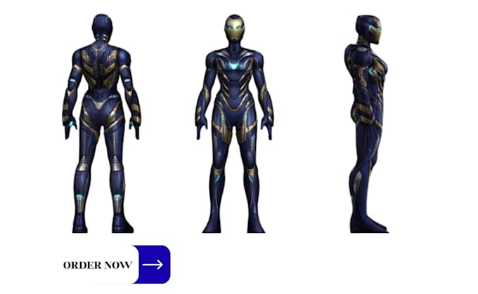 create a professional 3d model from your concept