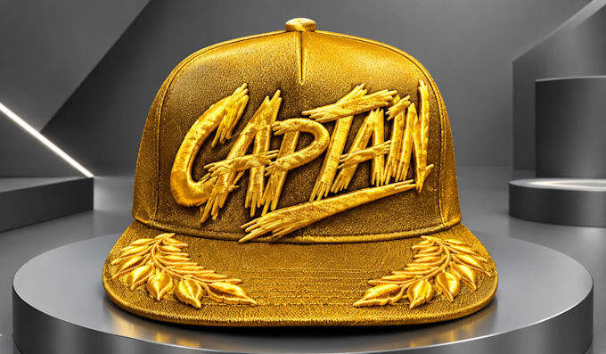 do 3d puff embroidery digitizing for cap, hat, shirt and logo
