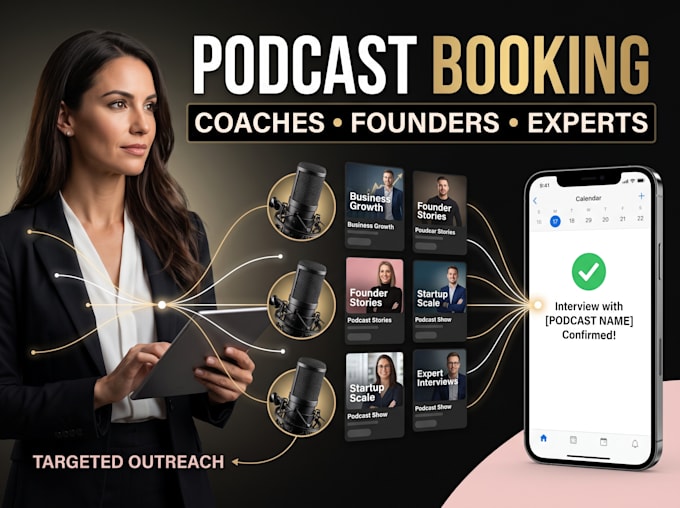 book podcast interviews for coaches and founders
