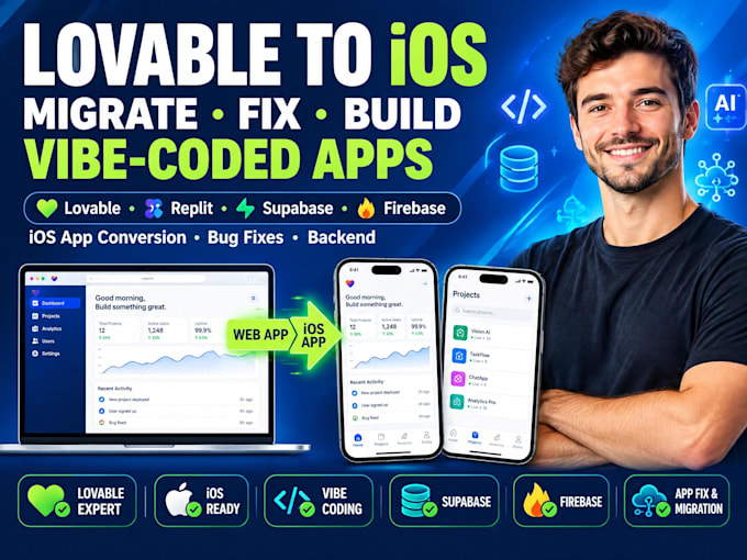 migrate your lovable app to ios and fix your vibe coded app