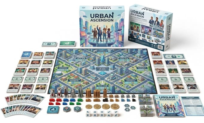 develop board game, card game development board game design