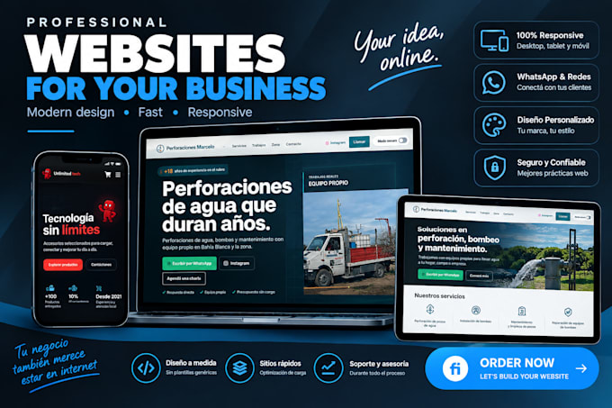 design a modern e commerce website for your business