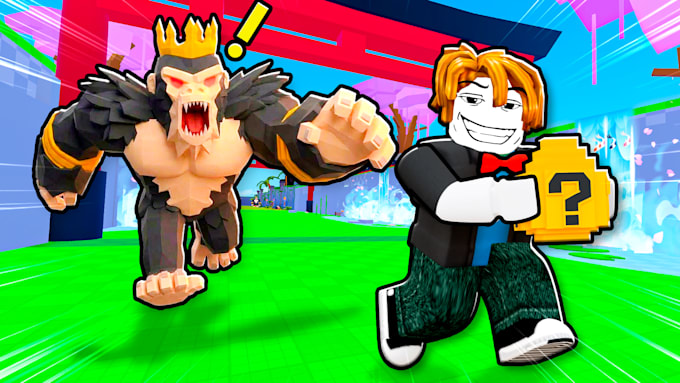 design a roblox thumbnail for youtube
