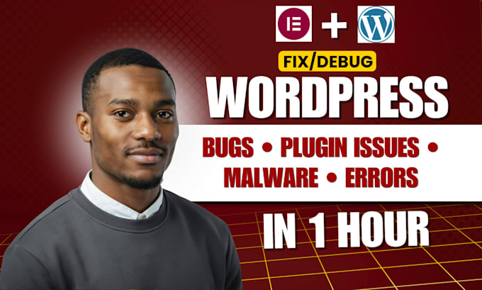 fix wordpress issues, wordpress bug fix, malware fix, plugin errors debugging