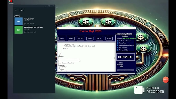 decompile ea, decompile, recompile, forex ea, crack ea , source code
