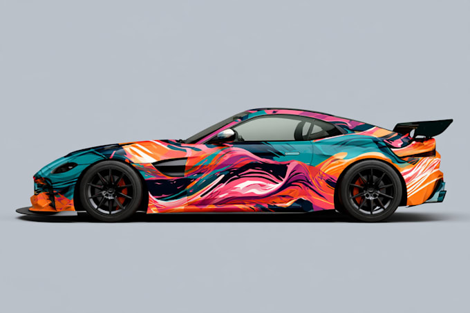 do vehicle wrap design car wrap design