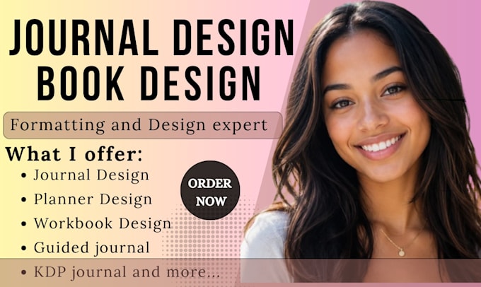 design journal, planner, workbook, do kdp book interior formatting, book design
