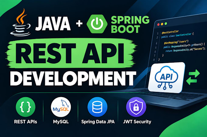 develop a java spring boot rest API