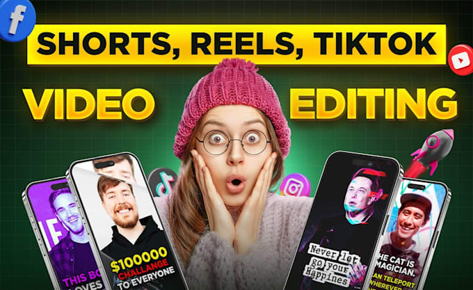 create viral short form video