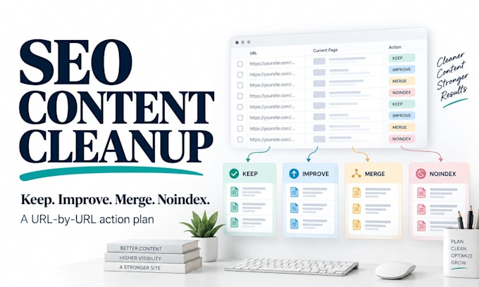 seo content cleanup thin, duplicate, cannibalized, outdated pages