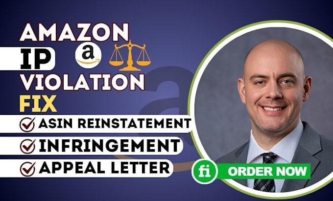 reinstate suspended amazon listing, asin ip violation, remove fix ip complaint