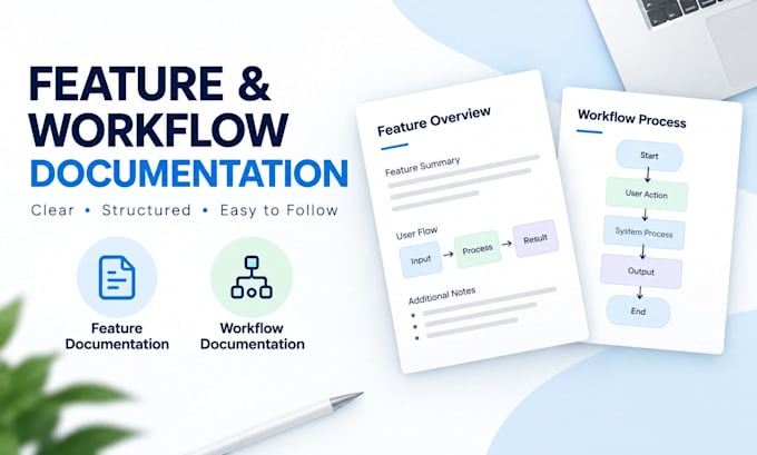 create clear feature and workflow documentation