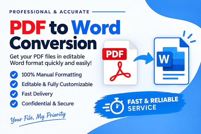 convert PDF to editable word document