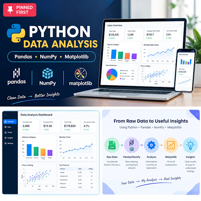 clean analyze and visualize your data using python pandas numpy