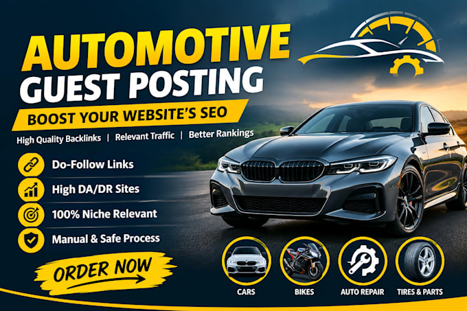 do guest post, high  da guest post automotive