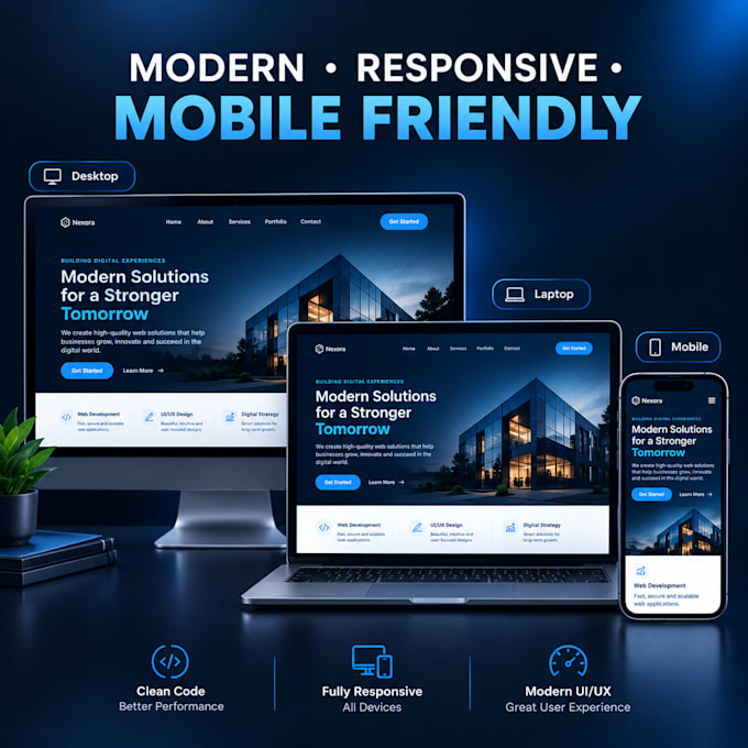 convert figma to html css responsive website using tailwind