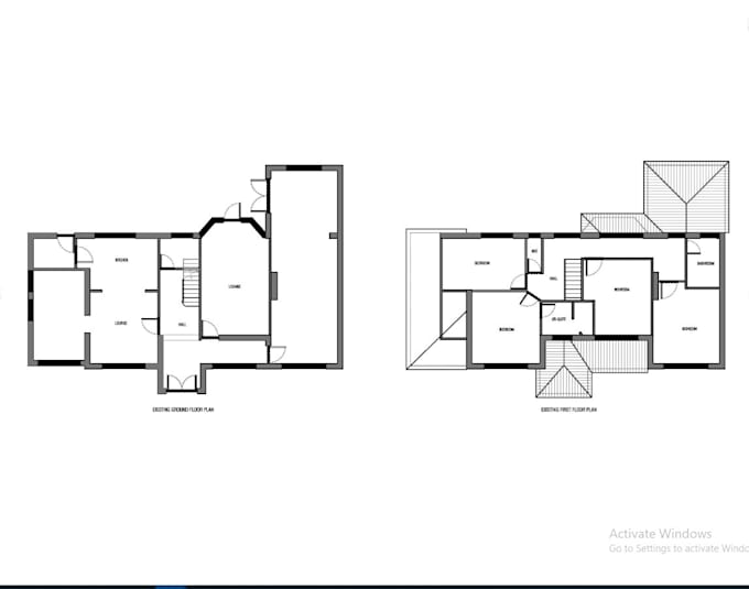 create uk planning permission drawings