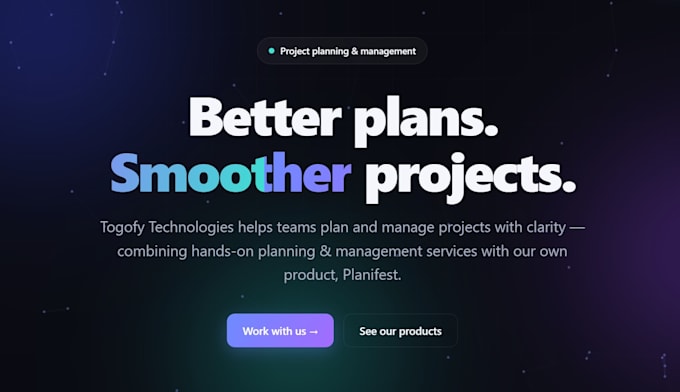 be your IT project manager for software projects