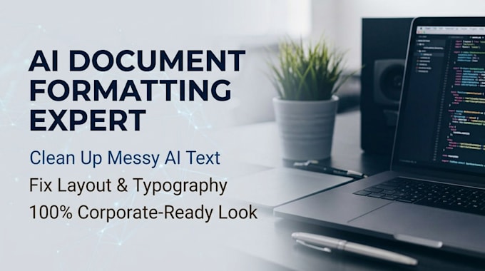 clean up, format, and organize your ai generated text in ms word