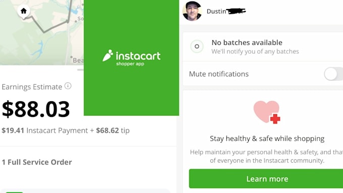 develop instacart bot, doordash bot, uber eat bot, zifty bot, order grabber bot