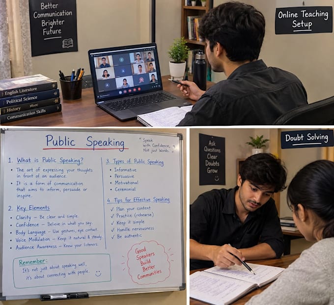 be a tutor helping students