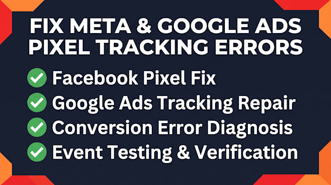 fix facebook meta pixel google ads conversion tracking issues ads pixel errors