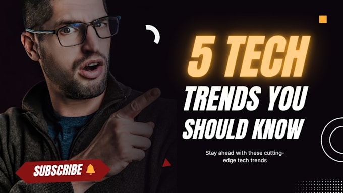 design high CTR tech, ai, and saas youtube thumbnails