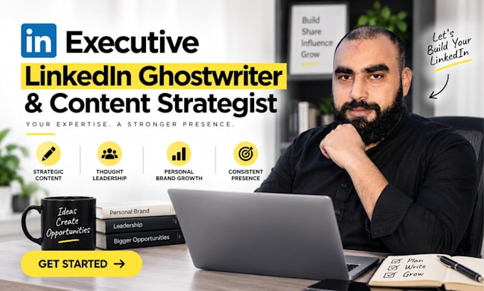 be your executive linkedin ghostwriter and content strategist