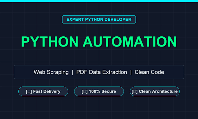 write python scripts to extract text and data from PDF or documents