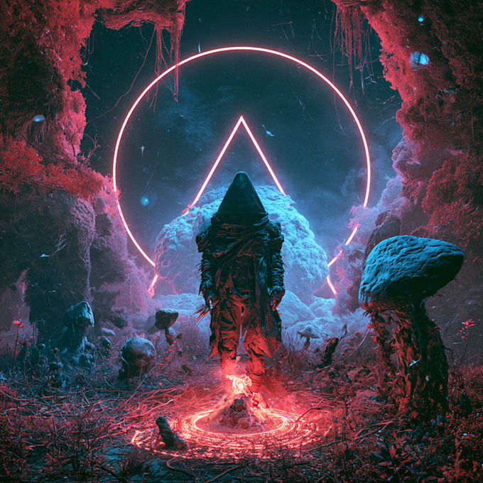 create distinctive album cover and single artwork
