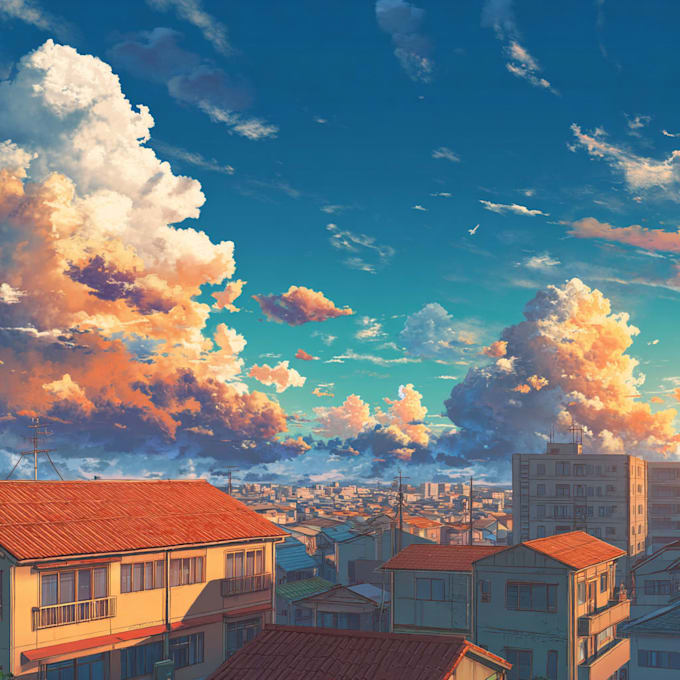 do anime background art for visual novel