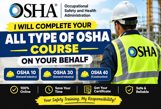 all type of osha courses