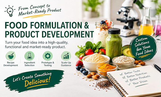 do food formulation and product development