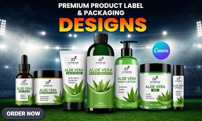 do product label design, packaging design, pouch label and box design