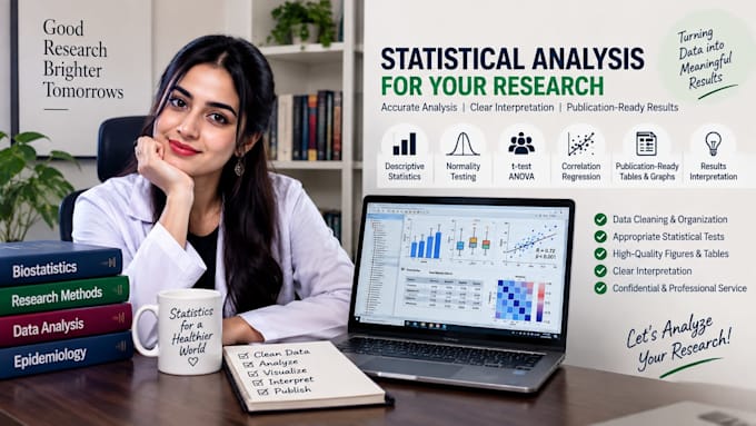 perform statistical analysis and create publication ready graphs for articles