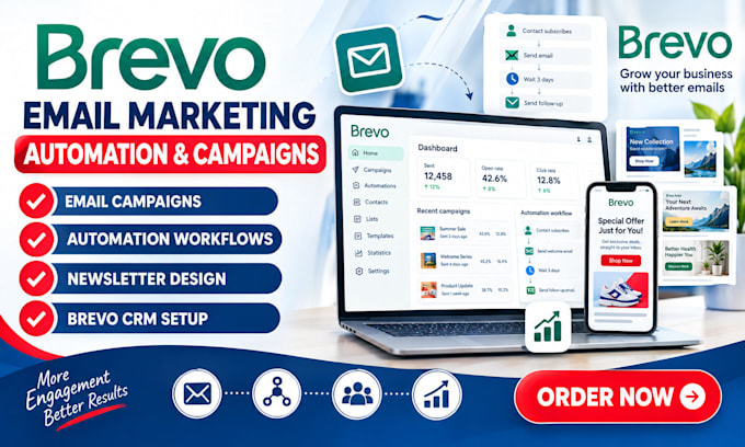 setup brevo email marketing automation campaigns email workflows