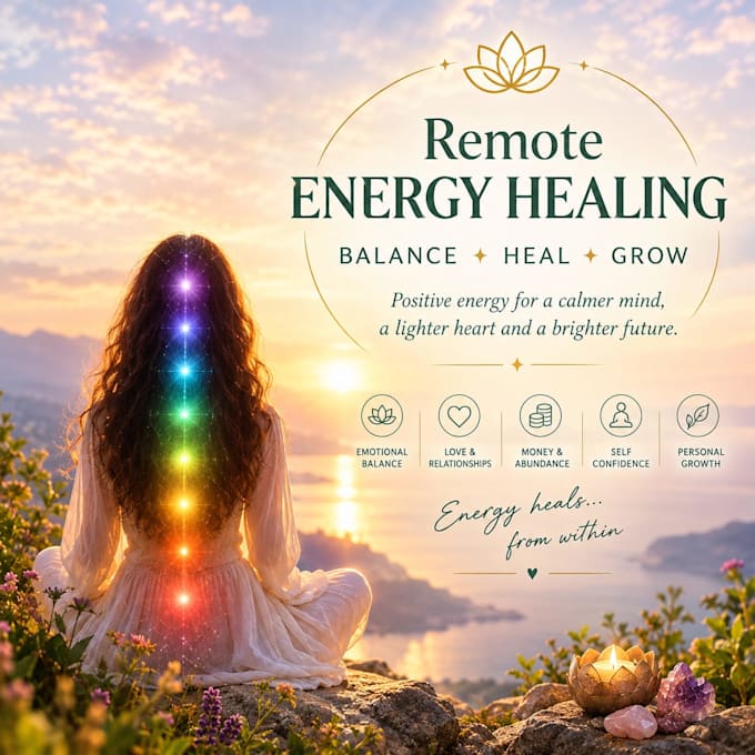 provide a personalized distant energy healing session