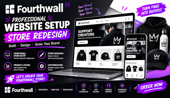 design fourth wall website setup fourth wall store redesign fourth wall store
